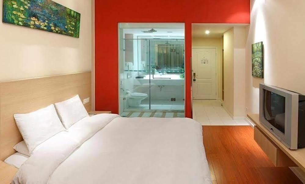 Hanting Hotel Shanghai Hongkou Football Stadium Exterior foto